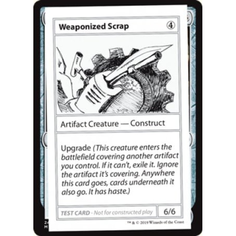 Weaponized Scrap (2021 Edition) [Mystery Booster Playtest Cards]