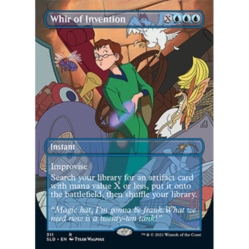 Whir of Invention (Borderless) [Secret Lair Drop Series]