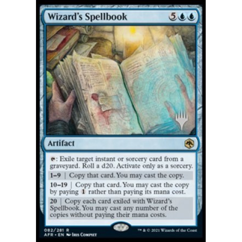 Wizard's Spellbook (Promo Pack) [Dungeons & Dragons: Adventures in the Forgotten Realms Promos]