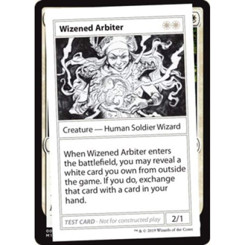 Wizened Arbiter (2021 Edition) [Mystery Booster Playtest Cards]