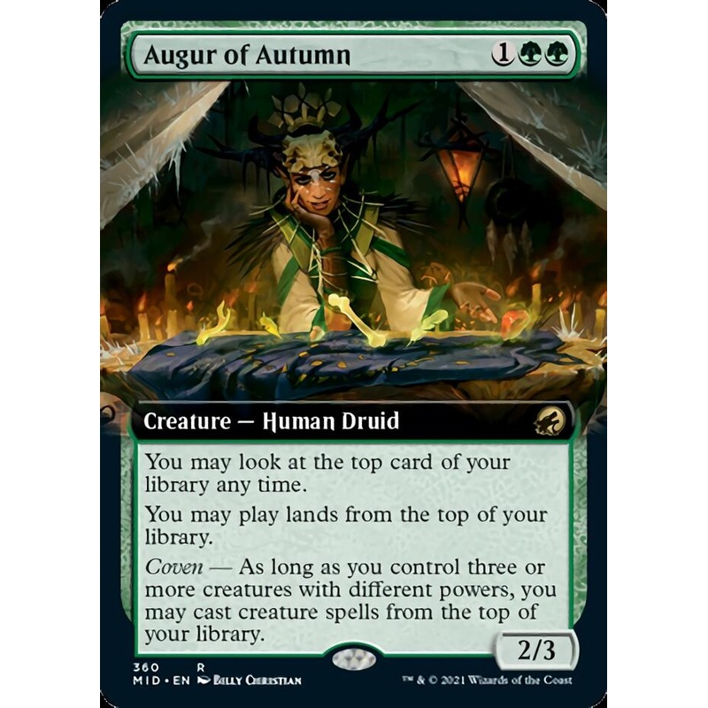 Augur of Autumn (Extended Art) [Innistrad: Midnight Hunt]