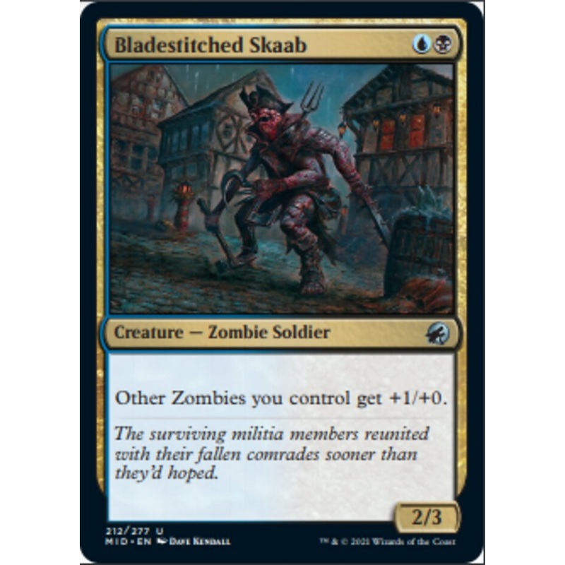 Bladestitched Skaab [Innistrad: Midnight Hunt]