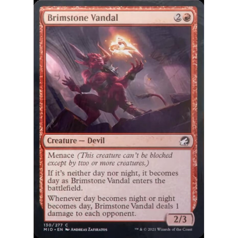 Brimstone Vandal [Innistrad: Midnight Hunt]