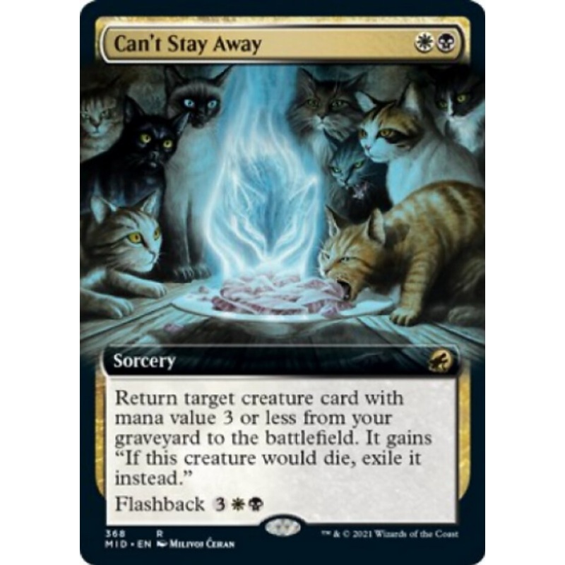 Can't Stay Away (Extended Art) [Innistrad: Midnight Hunt]