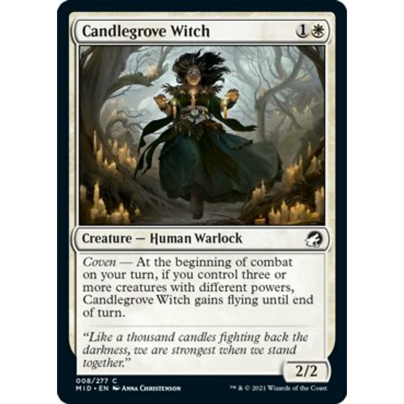 Candlegrove Witch [Innistrad: Midnight Hunt]