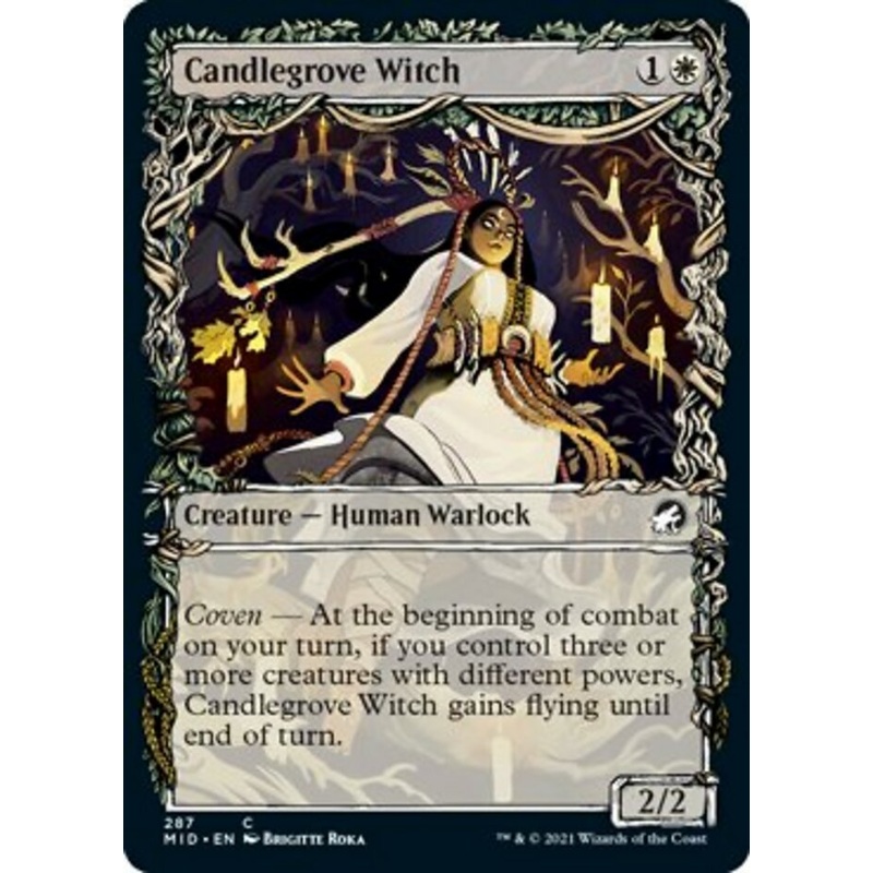 Candlegrove Witch (Showcase Equinox) [Innistrad: Midnight Hunt]