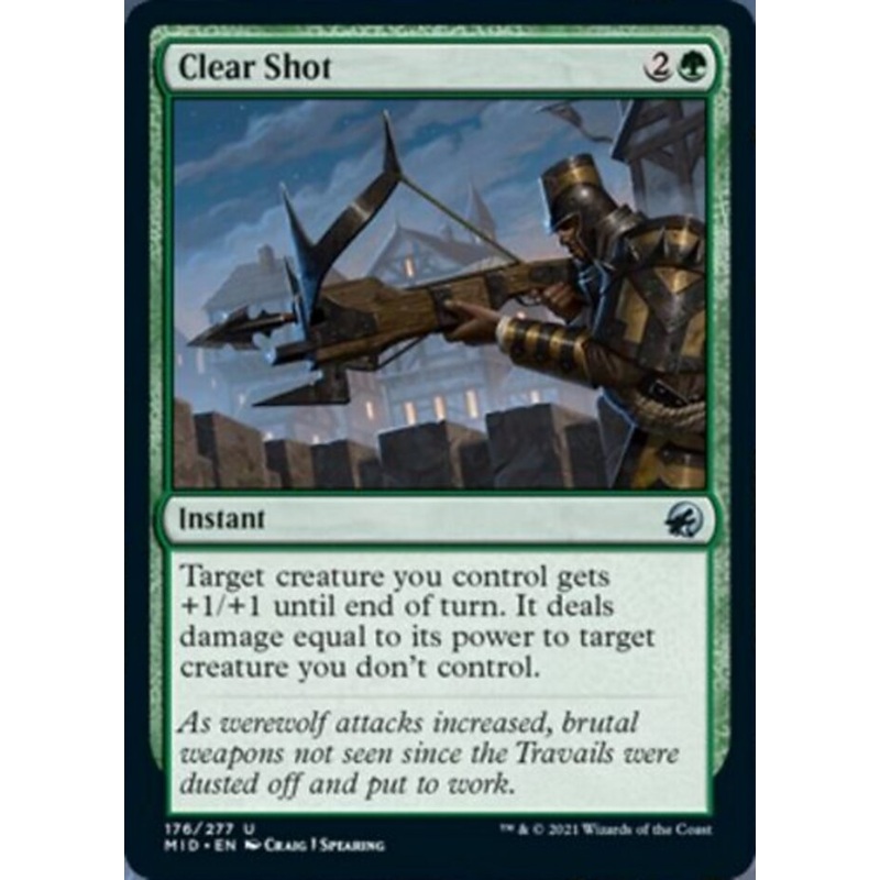 Clear Shot [Innistrad: Midnight Hunt]