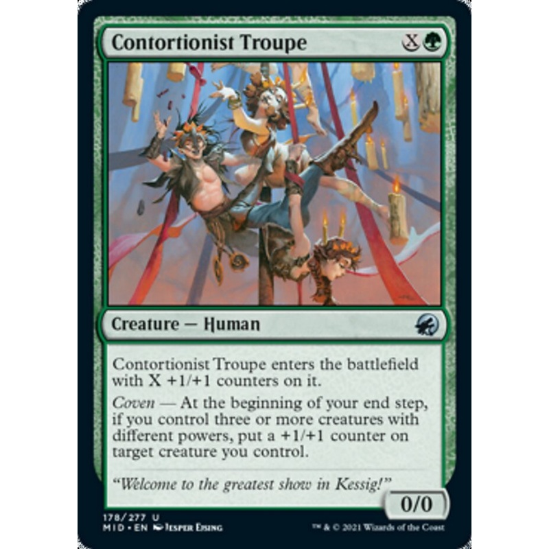 Contortionist Troupe [Innistrad: Midnight Hunt]
