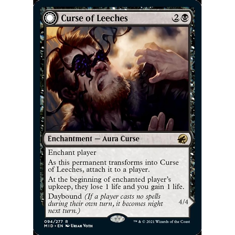 Curse of Leeches // Leeching Lurker [Innistrad: Midnight Hunt]