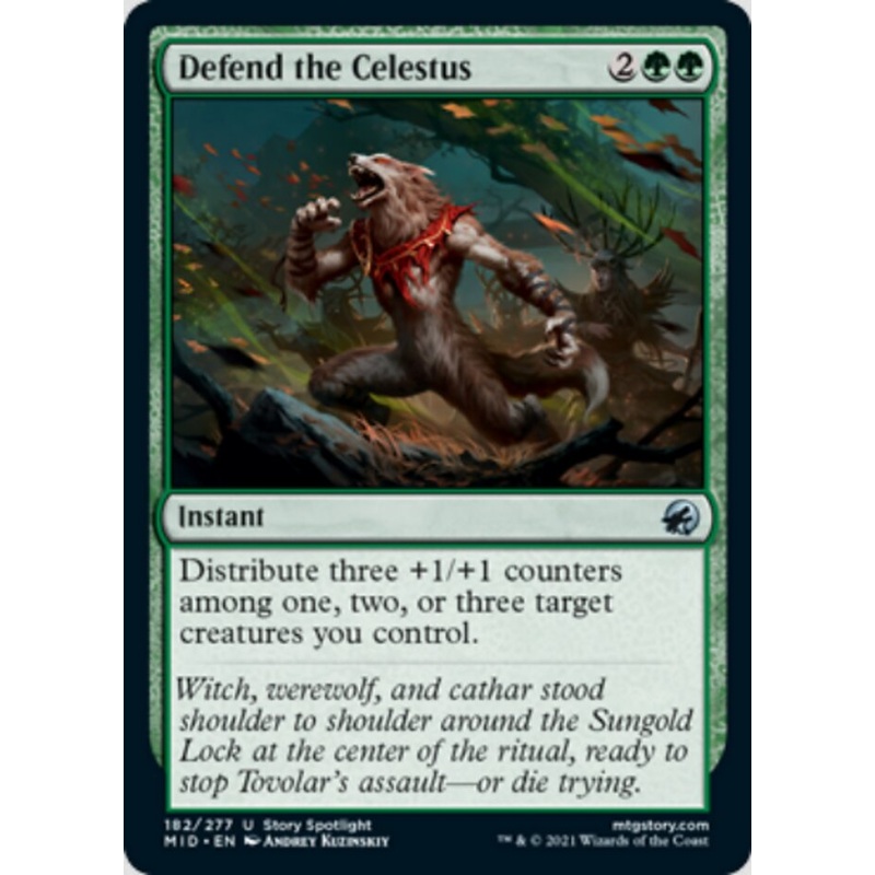 Defend the Celestus [Innistrad: Midnight Hunt]