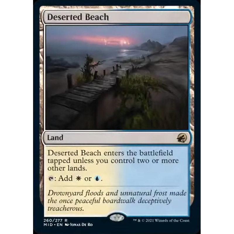 Deserted Beach [Innistrad: Midnight Hunt]