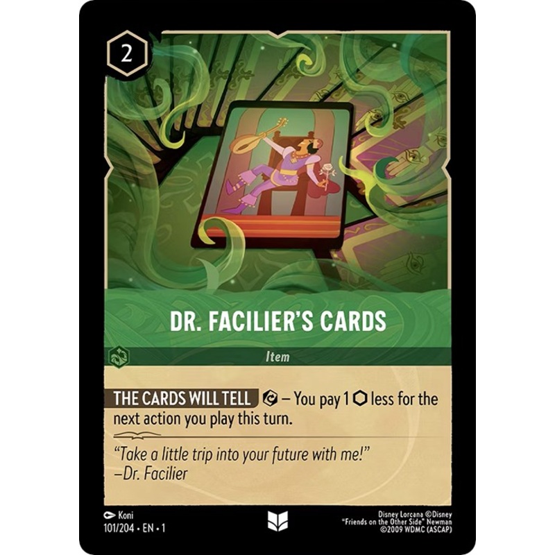 Dr. Facilier's Cards (101/204) [The First Chapter]