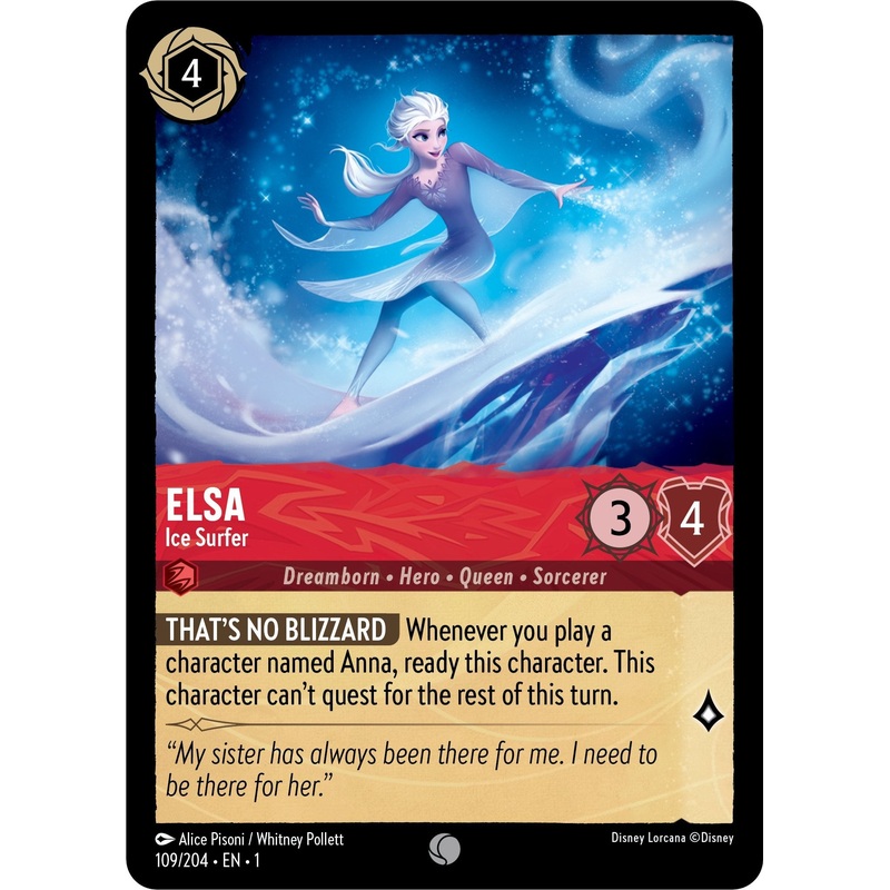 Elsa - Ice Surfer (109/204) [The First Chapter]