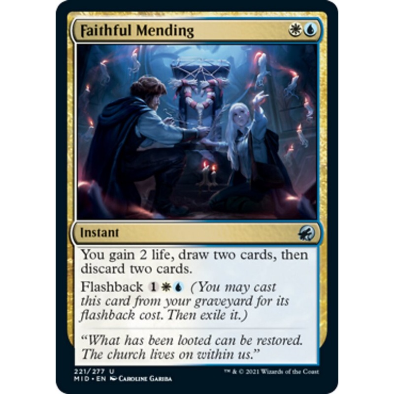 Faithful Mending [Innistrad: Midnight Hunt]