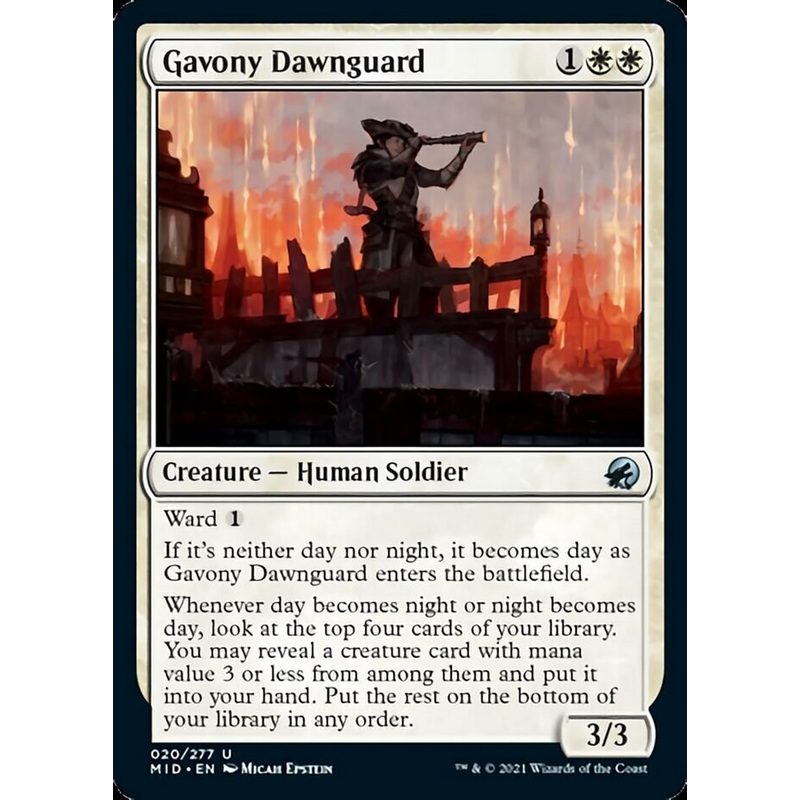 Gavony Dawnguard [Innistrad: Midnight Hunt]