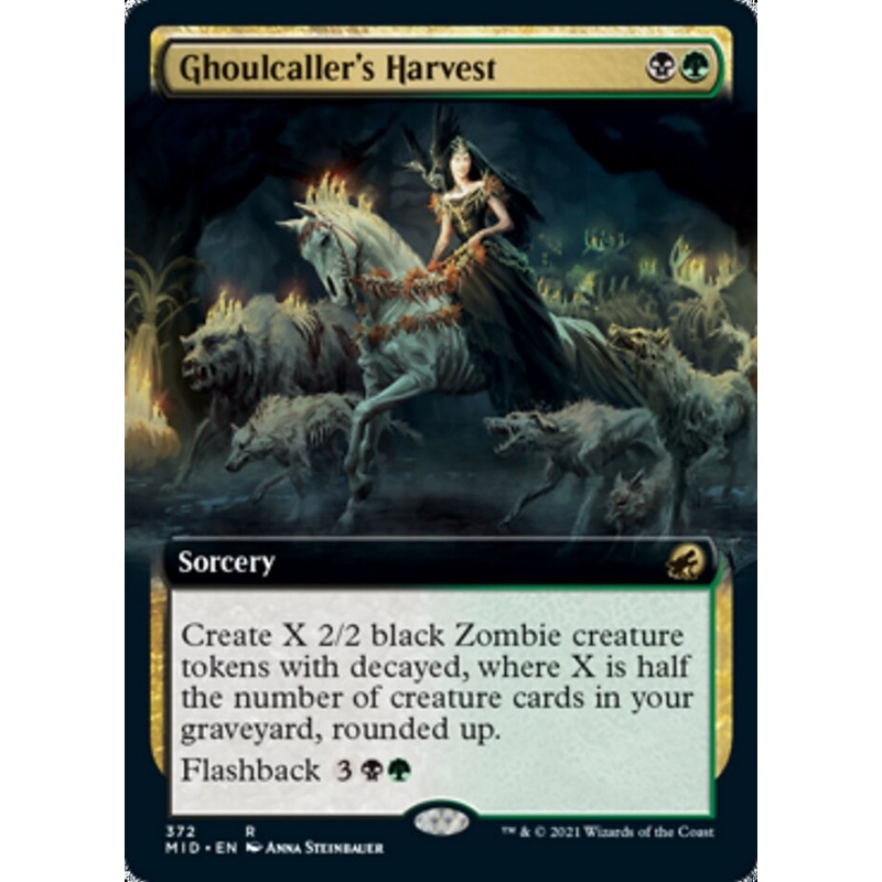 Ghoulcaller's Harvest (Extended Art) [Innistrad: Midnight Hunt]