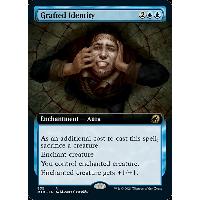 Grafted Identity (Extended Art) [Innistrad: Midnight Hunt]