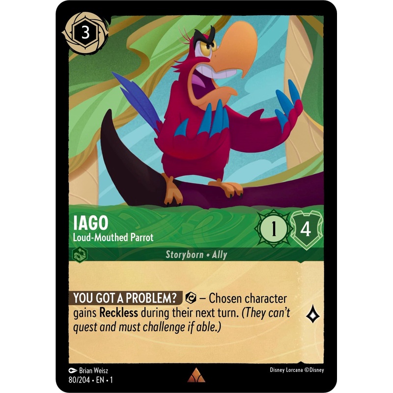 Iago - Loud-Mouthed Parrot (80/204) [The First Chapter]
