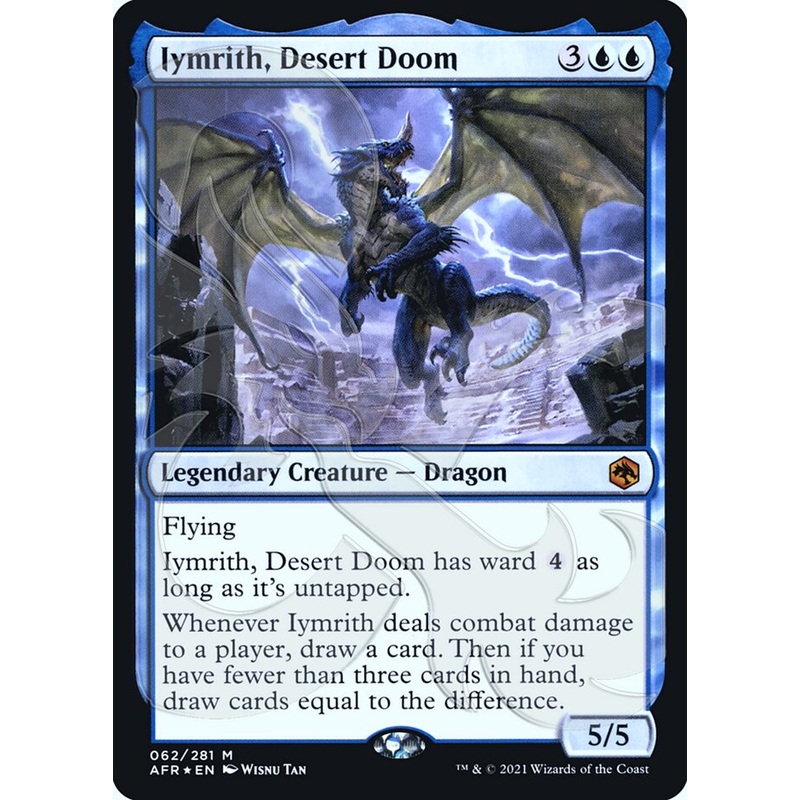 Iymrith, Desert Doom (Ampersand Promo) [Dungeons & Dragons: Adventures in the Forgotten Realms Promos]