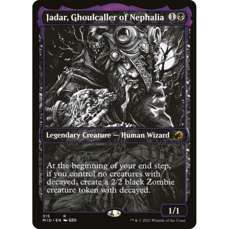 Jadar, Ghoulcaller of Nephalia (Showcase Eternal Night) [Innistrad: Midnight Hunt]