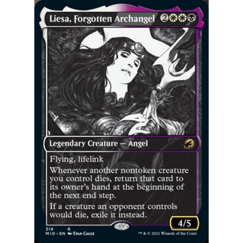 Liesa, Forgotten Archangel (Showcase Eternal Night) [Innistrad: Midnight Hunt]