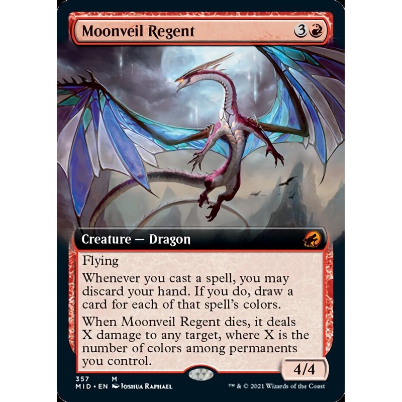 Moonveil Regent (Extended Art) [Innistrad: Midnight Hunt]