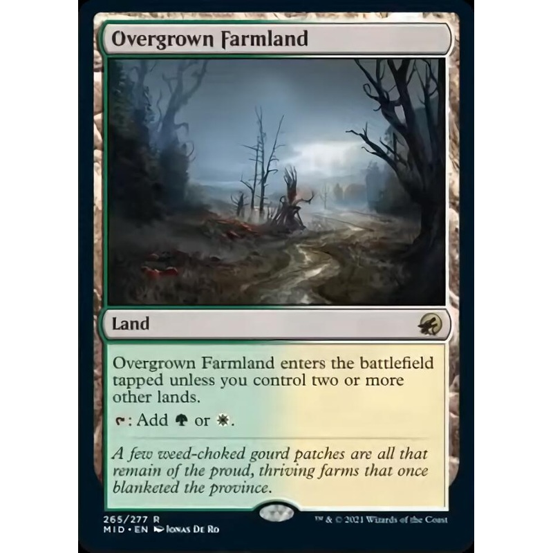 Overgrown Farmland [Innistrad: Midnight Hunt]