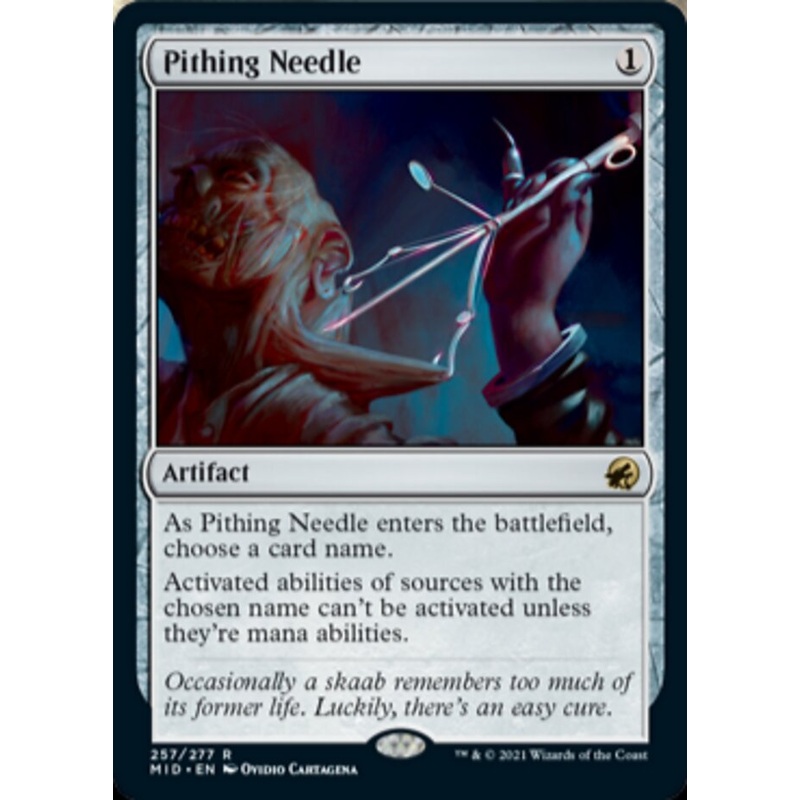 Pithing Needle [Innistrad: Midnight Hunt]