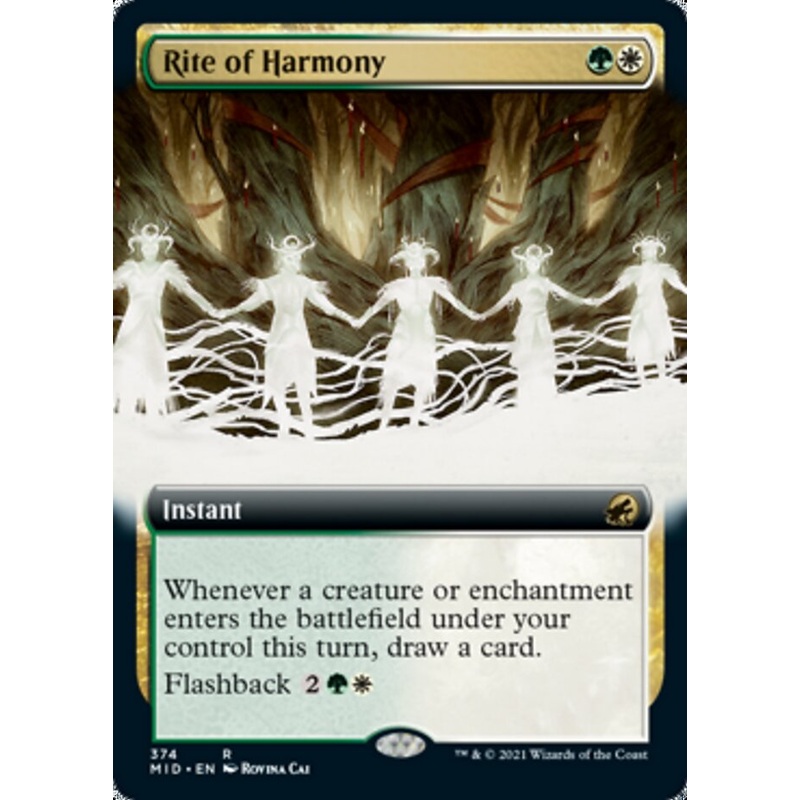 Rite of Harmony (Extended Art) [Innistrad: Midnight Hunt]