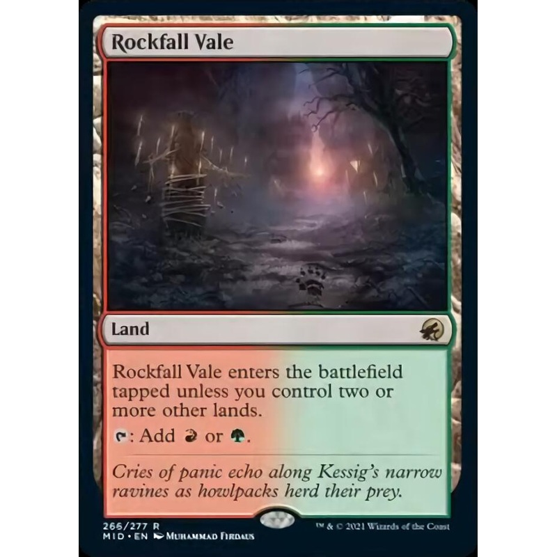 Rockfall Vale [Innistrad: Midnight Hunt]