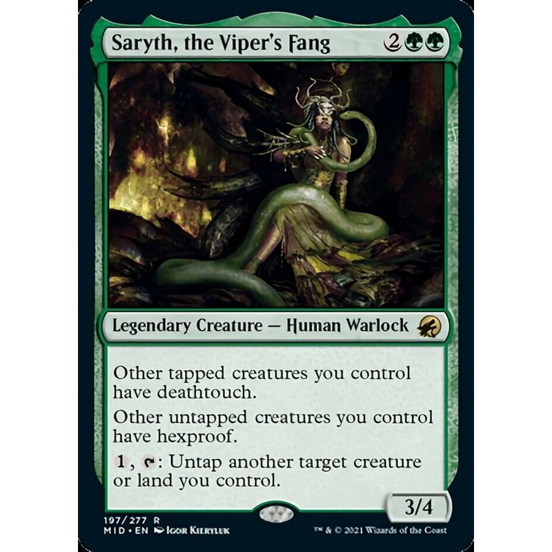 Saryth, the Viper's Fang [Innistrad: Midnight Hunt]