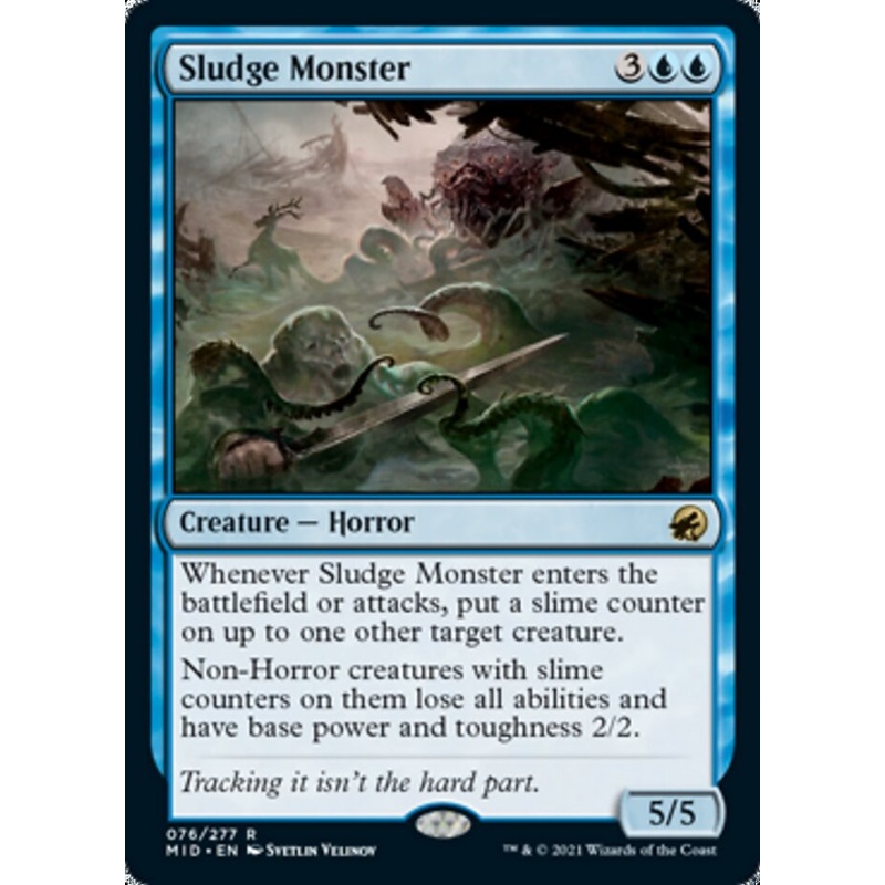 Sludge Monster [Innistrad: Midnight Hunt]