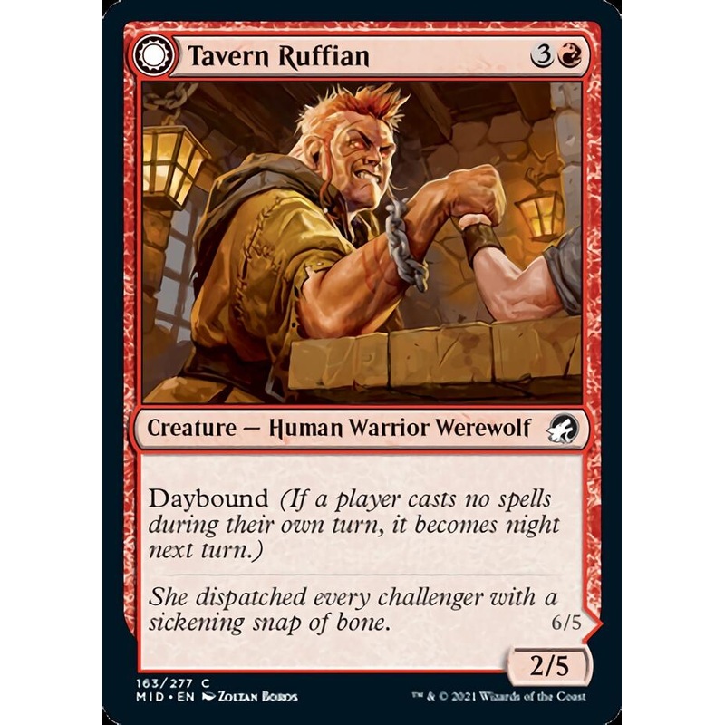 Tavern Ruffian // Tavern Smasher [Innistrad: Midnight Hunt]