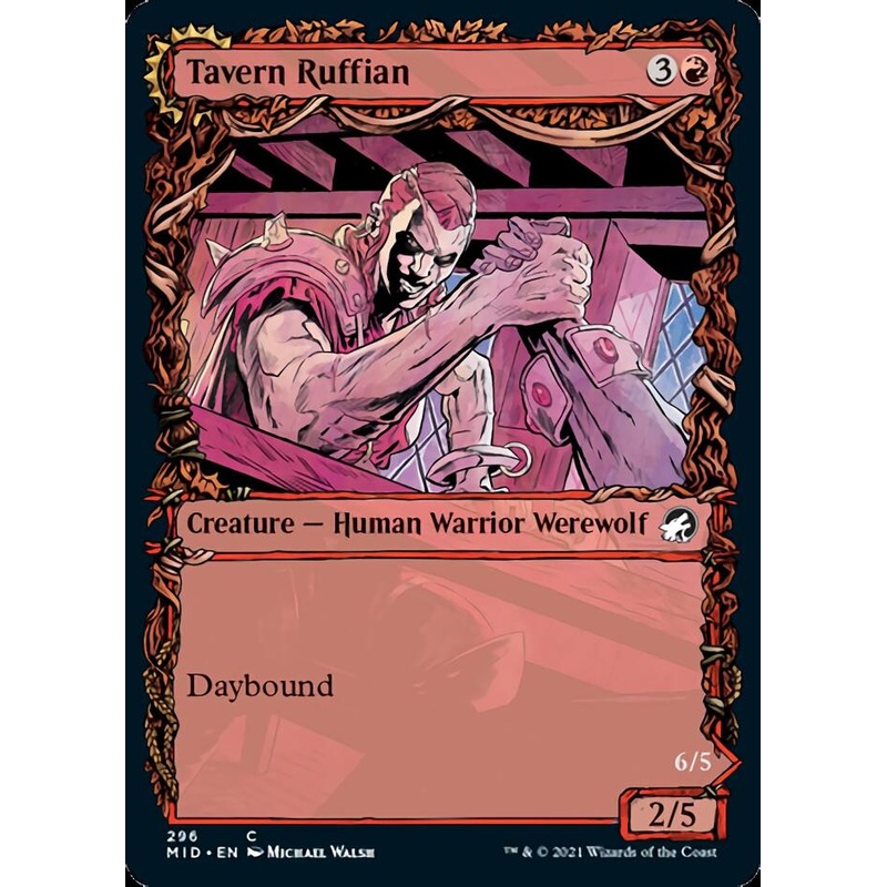 Tavern Ruffian // Tavern Smasher (Showcase Equinox) [Innistrad: Midnight Hunt]