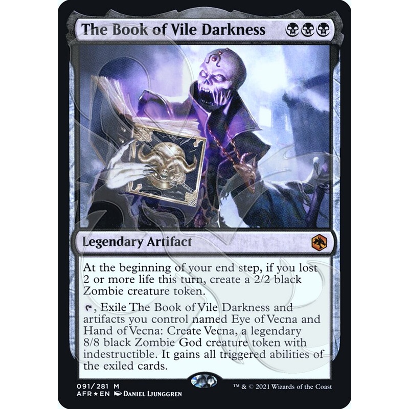 The Book of Vile Darkness (Ampersand Promo) [Dungeons & Dragons: Adventures in the Forgotten Realms Promos]