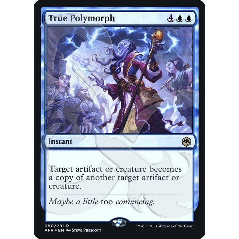 True Polymorph (Ampersand Promo) [Dungeons & Dragons: Adventures in the Forgotten Realms Promos]