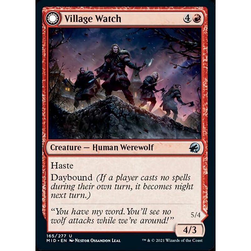 Village Watch // Village Reavers [Innistrad: Midnight Hunt]
