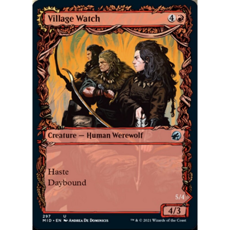 Village Watch // Village Reavers (Showcase Equinox) [Innistrad: Midnight Hunt]