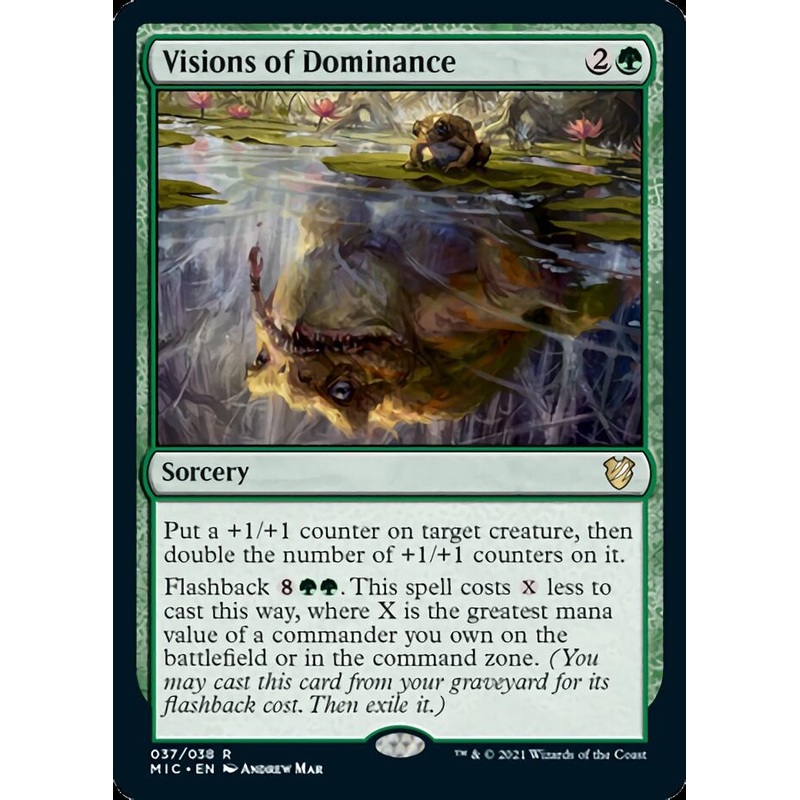 Visions of Dominance [Innistrad: Midnight Hunt Commander]