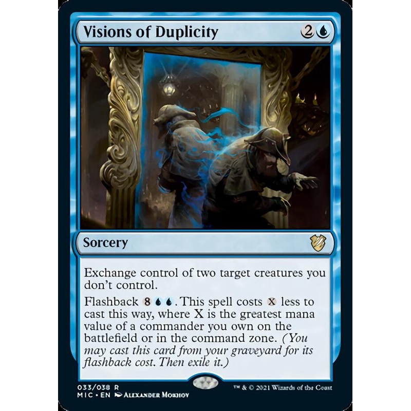 Visions of Duplicity [Innistrad: Midnight Hunt Commander]