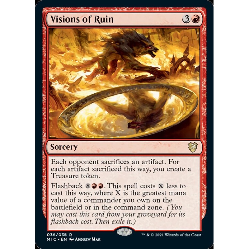 Visions of Ruin [Innistrad: Midnight Hunt Commander]