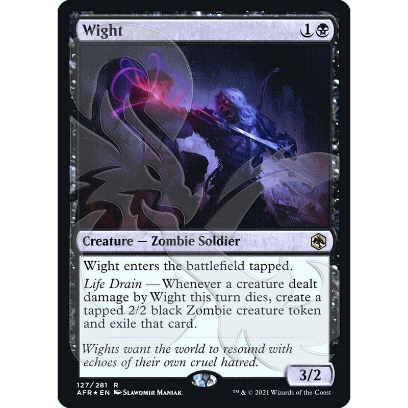 Wight (Ampersand Promo) [Dungeons & Dragons: Adventures in the Forgotten Realms Promos]
