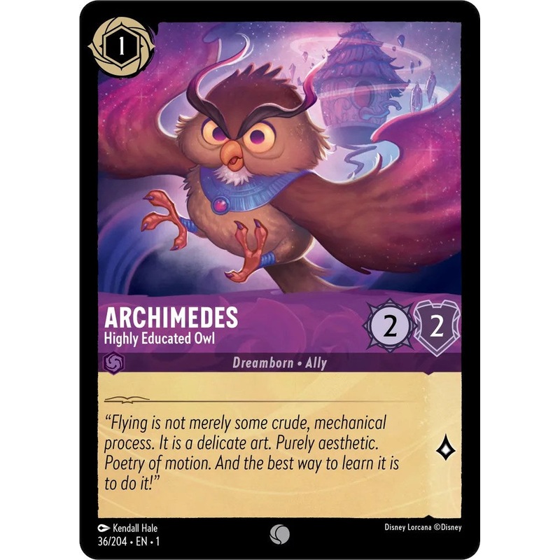 Archimedes - Highly Educated Owl (36/204) [The First Chapter]