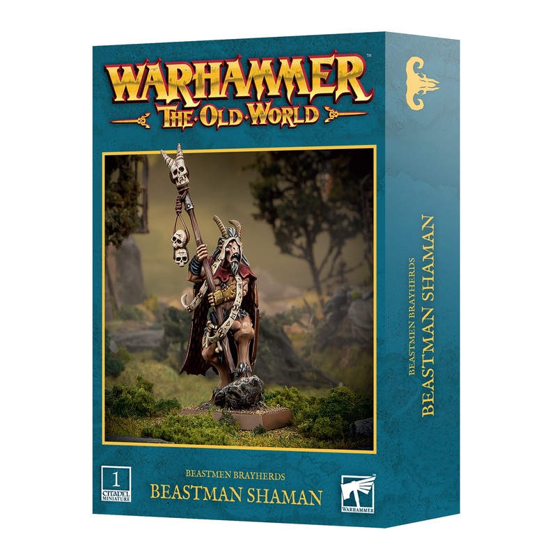 BEASTMEN BRAYHERDS: BEASTMAN SHAMAN **Released 14/06/2025**