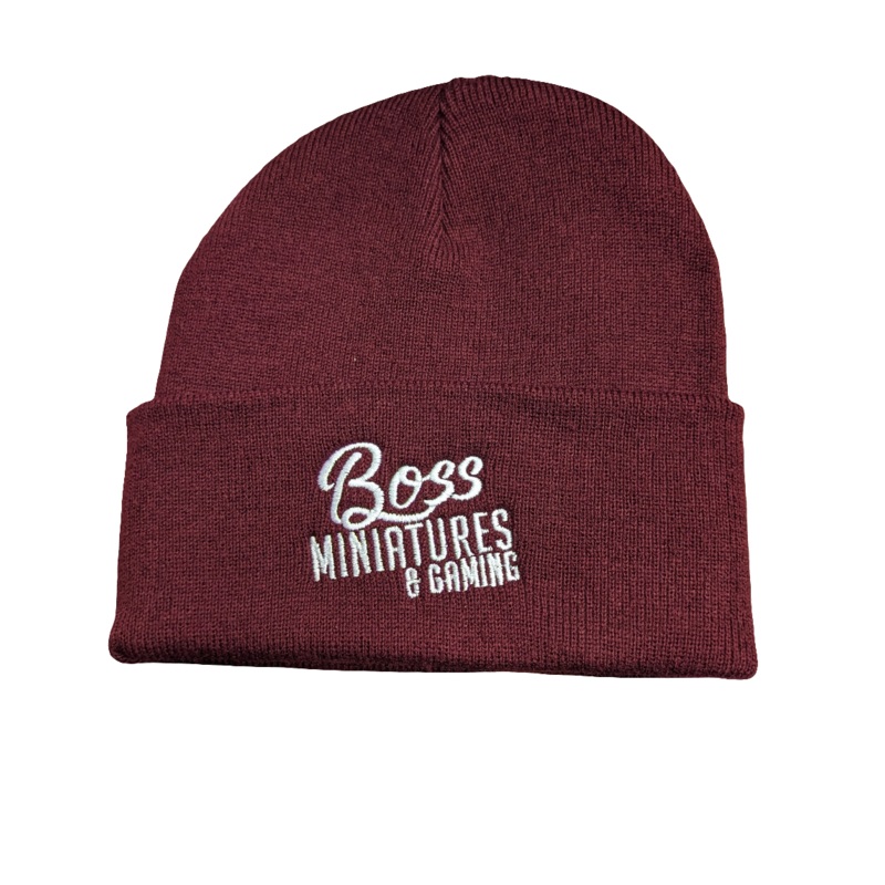 Boss Minis Beanie - Burgundy