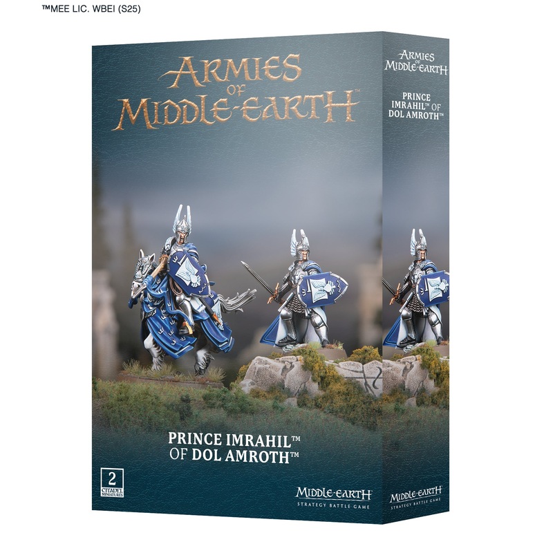 LORD OF THE RINGS: MIDDLE-EARTH STRATERGY BATTLE GAME - PRINCE IMRAHIL OF DOL AMROTH