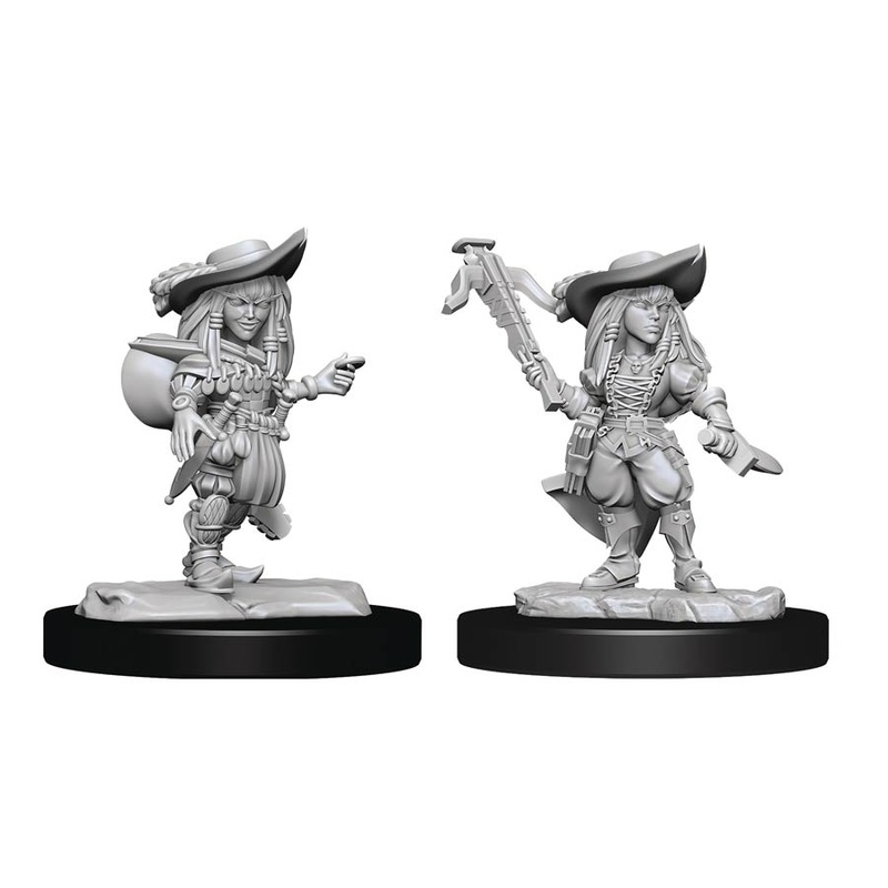 Nolzer's Marvelous Miniatures: Female Gnome Bard