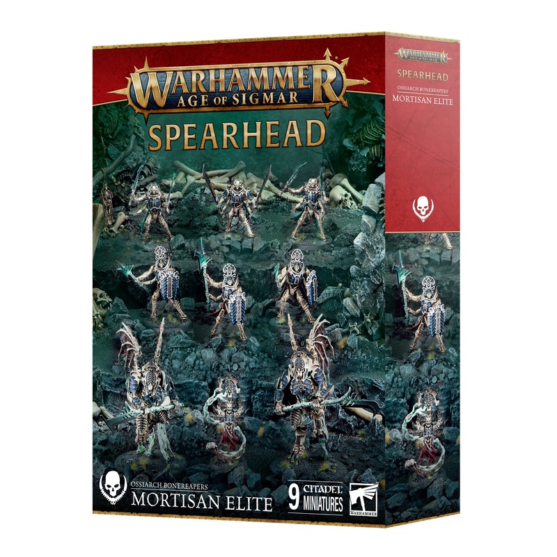 SPEARHEAD: OSSIARCH BONEREAPERS MORTISAN ELITE ** RELEASED 14/06/2025 **