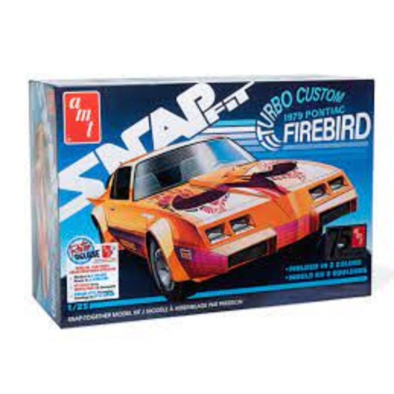 AMT 1211 1/25 1979 Pontiac Firebird Turbo Custom (Snap)