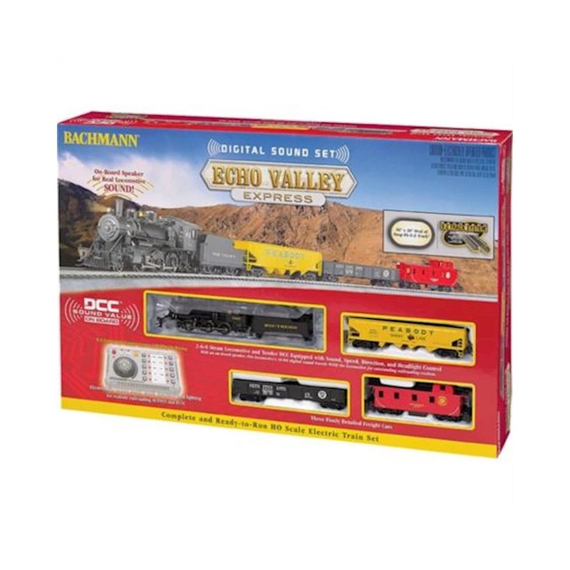 BACHMANN 00825 Echo Valley Express Set w/EZ Command Sound (HO Scale)